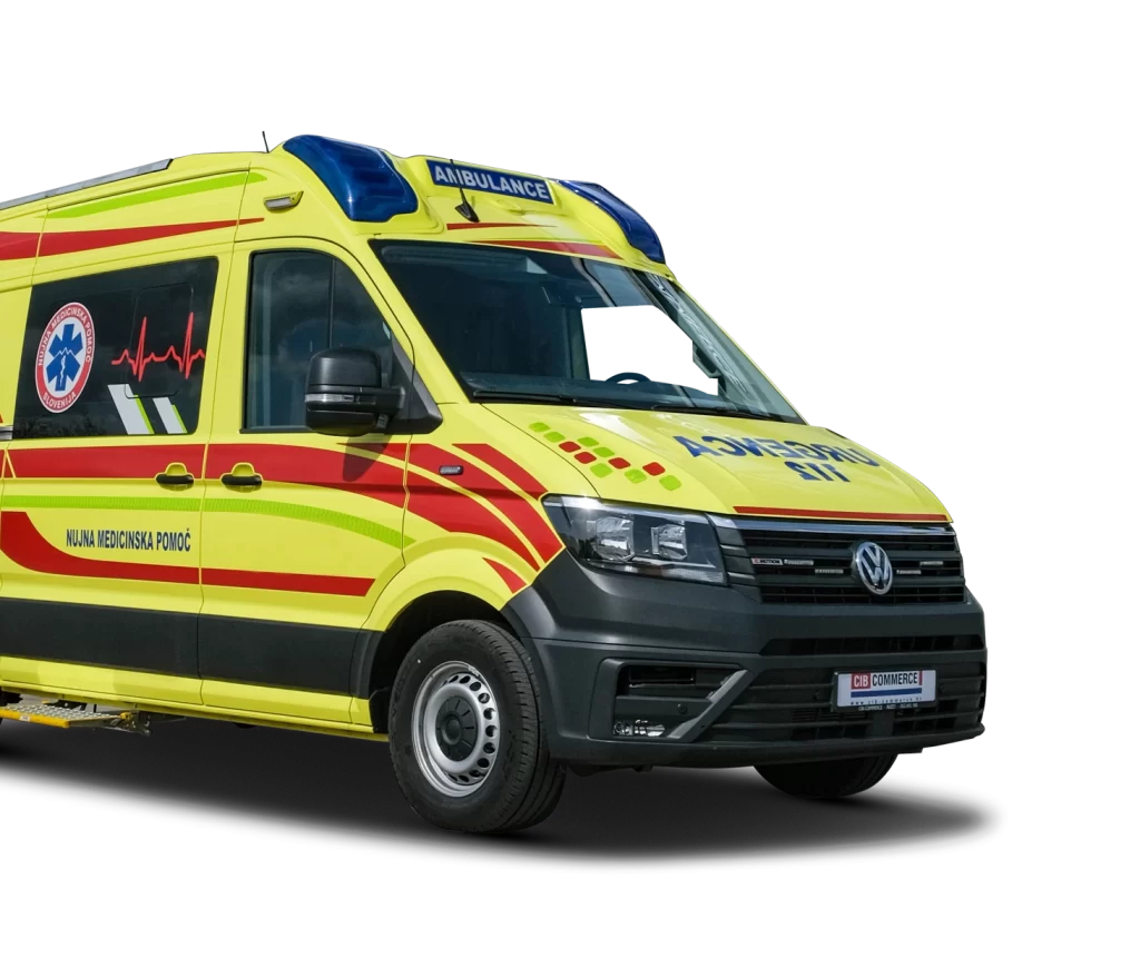 Volkswagen Crafter emergency medical vehicle